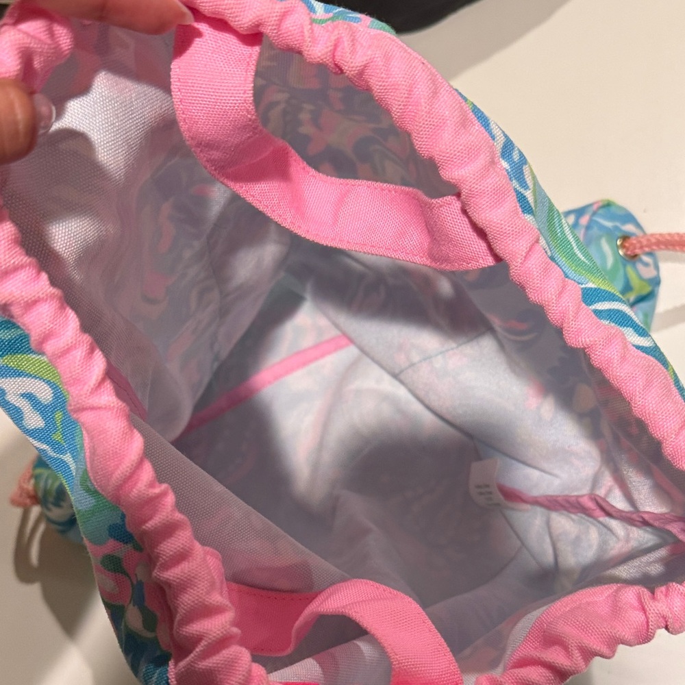 Lilly Pulitzer Drawstring Backpack - image 3